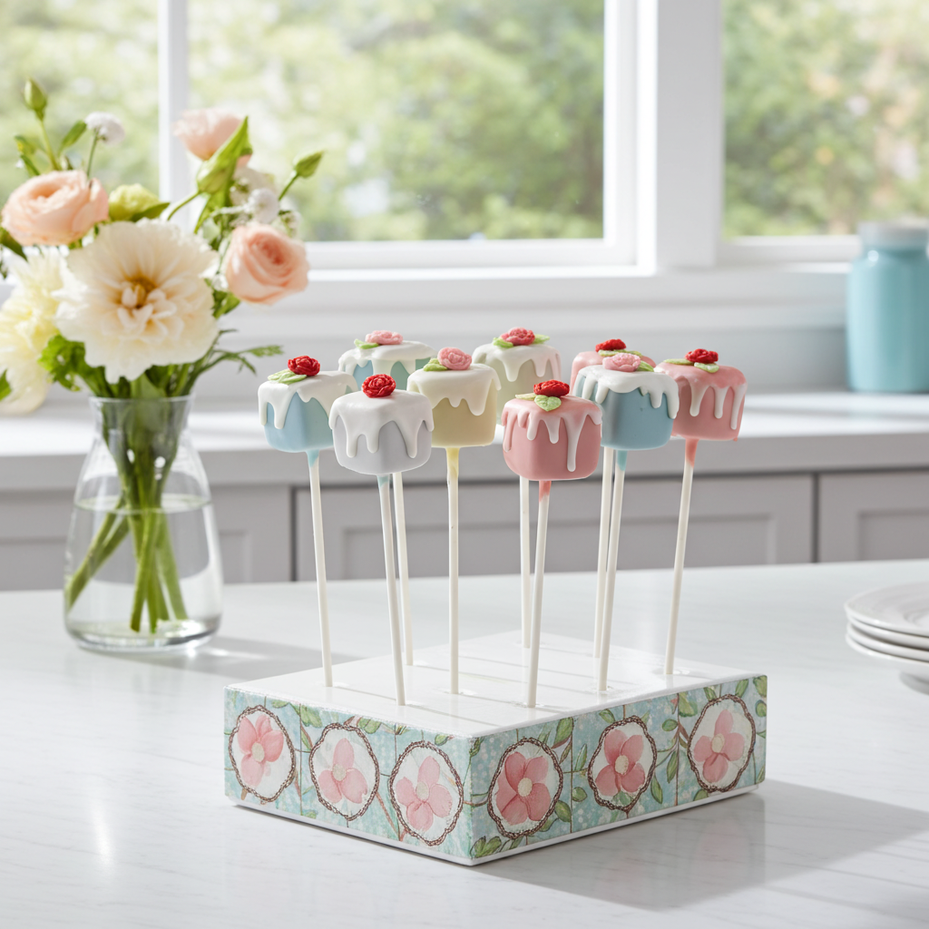 bridgerton cakepops