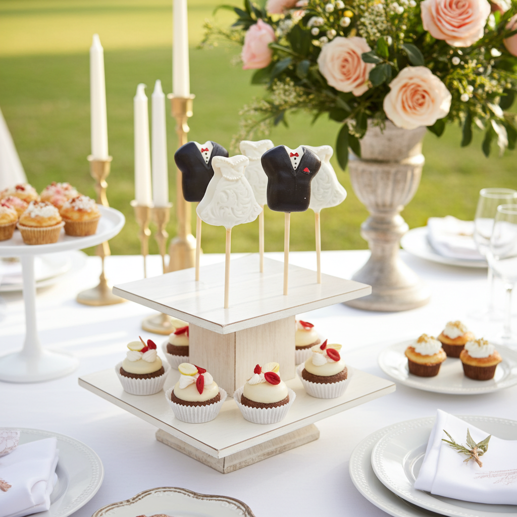 bruidegom cakepops