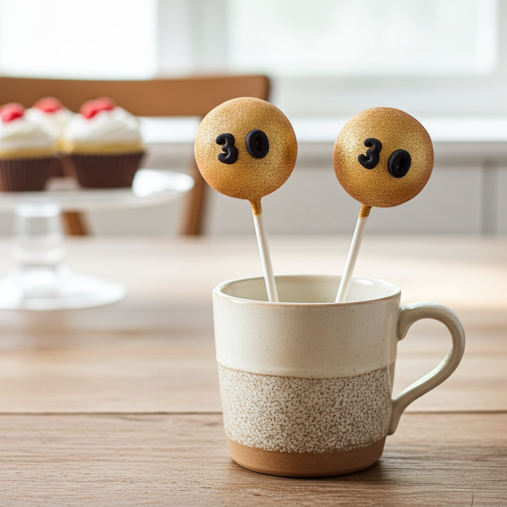 cake pop 30 jaar