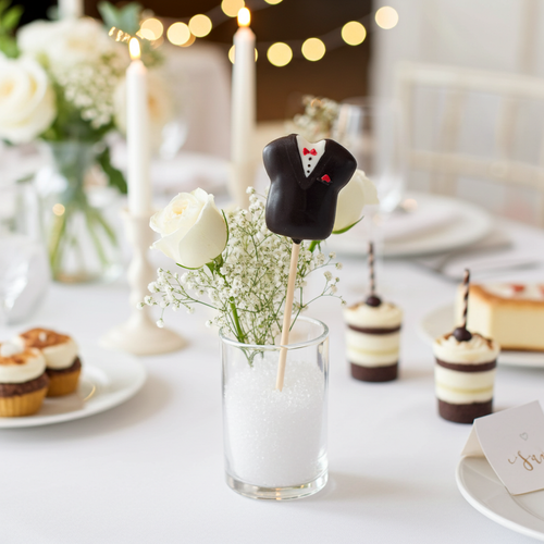 cake pop bruidegom