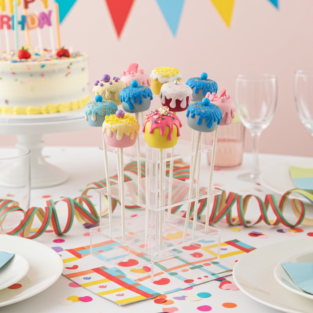 cake pop gebak rond