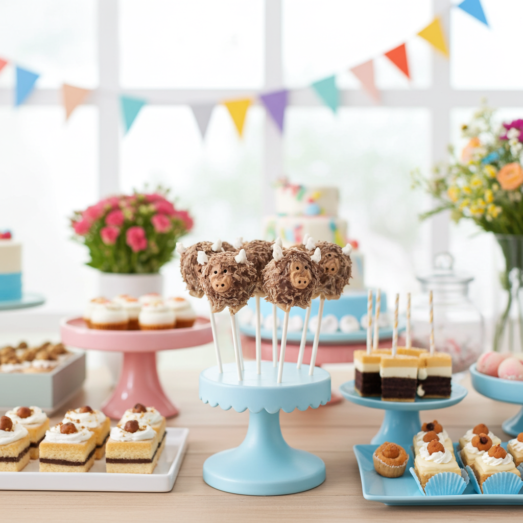 cake pop schotse hooglander