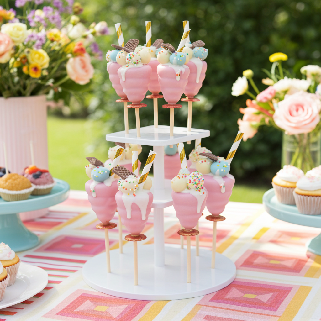 cake pop sorbetglas