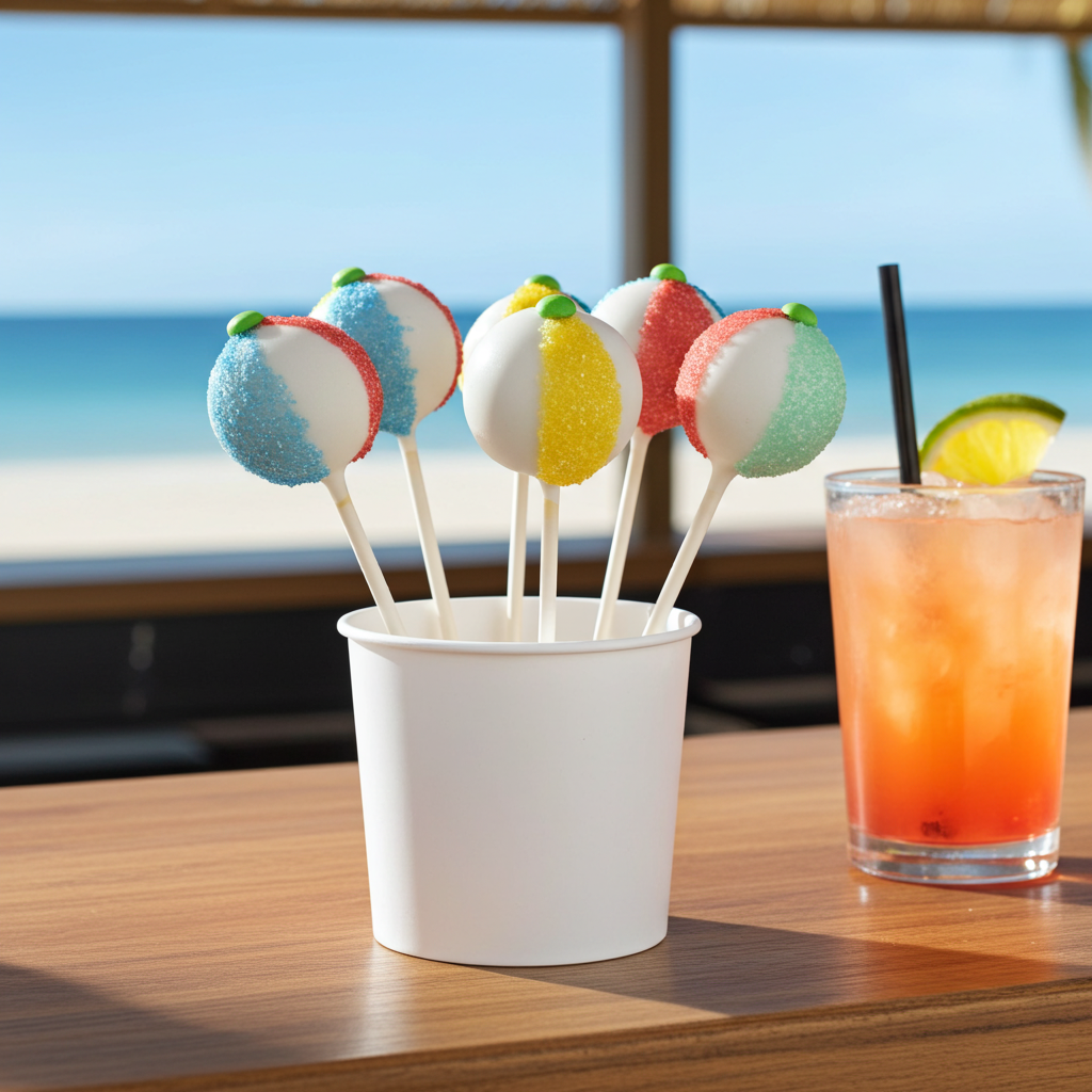 cake pop strandbal