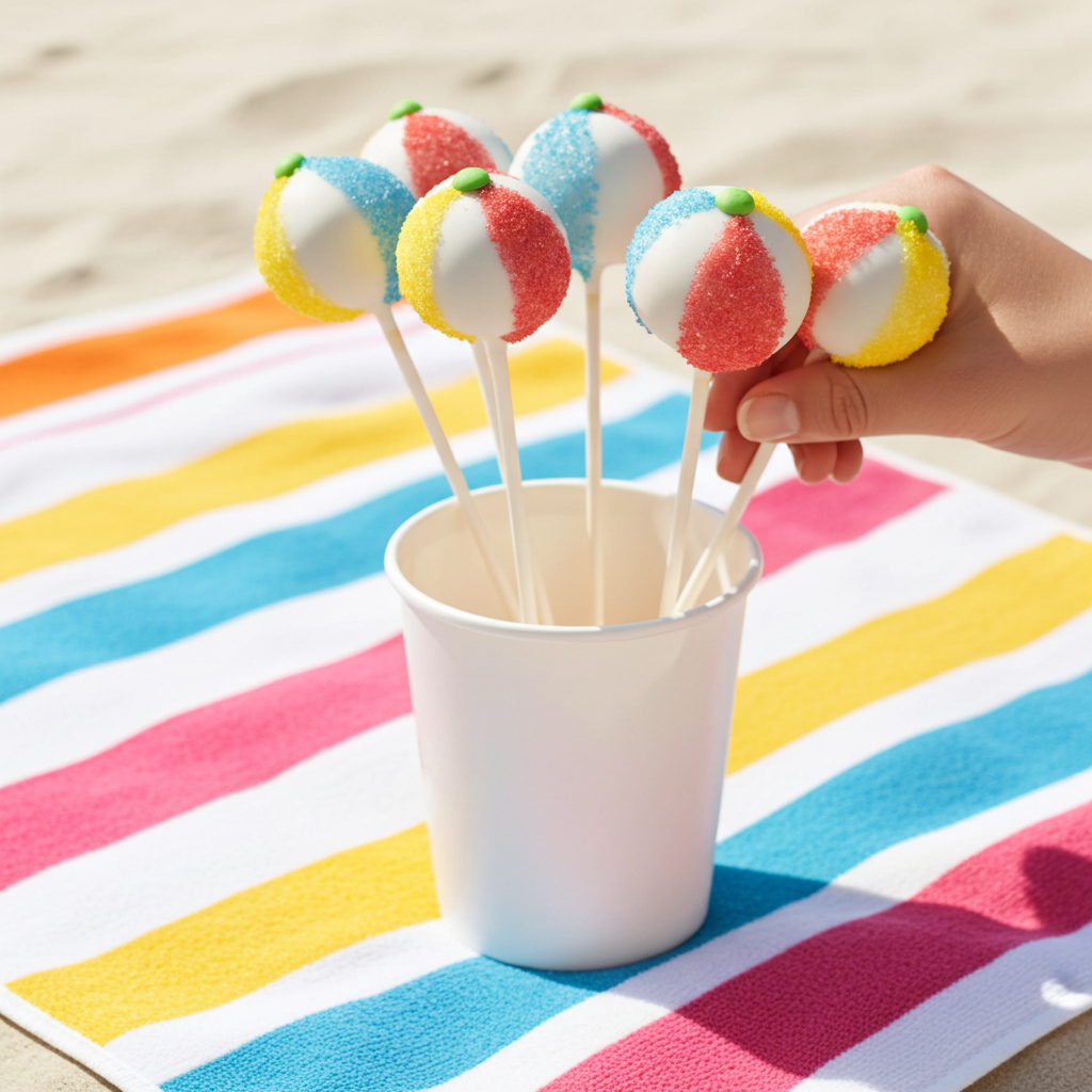 cakepops strandbal