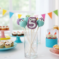 cijfer 5 cake pop
