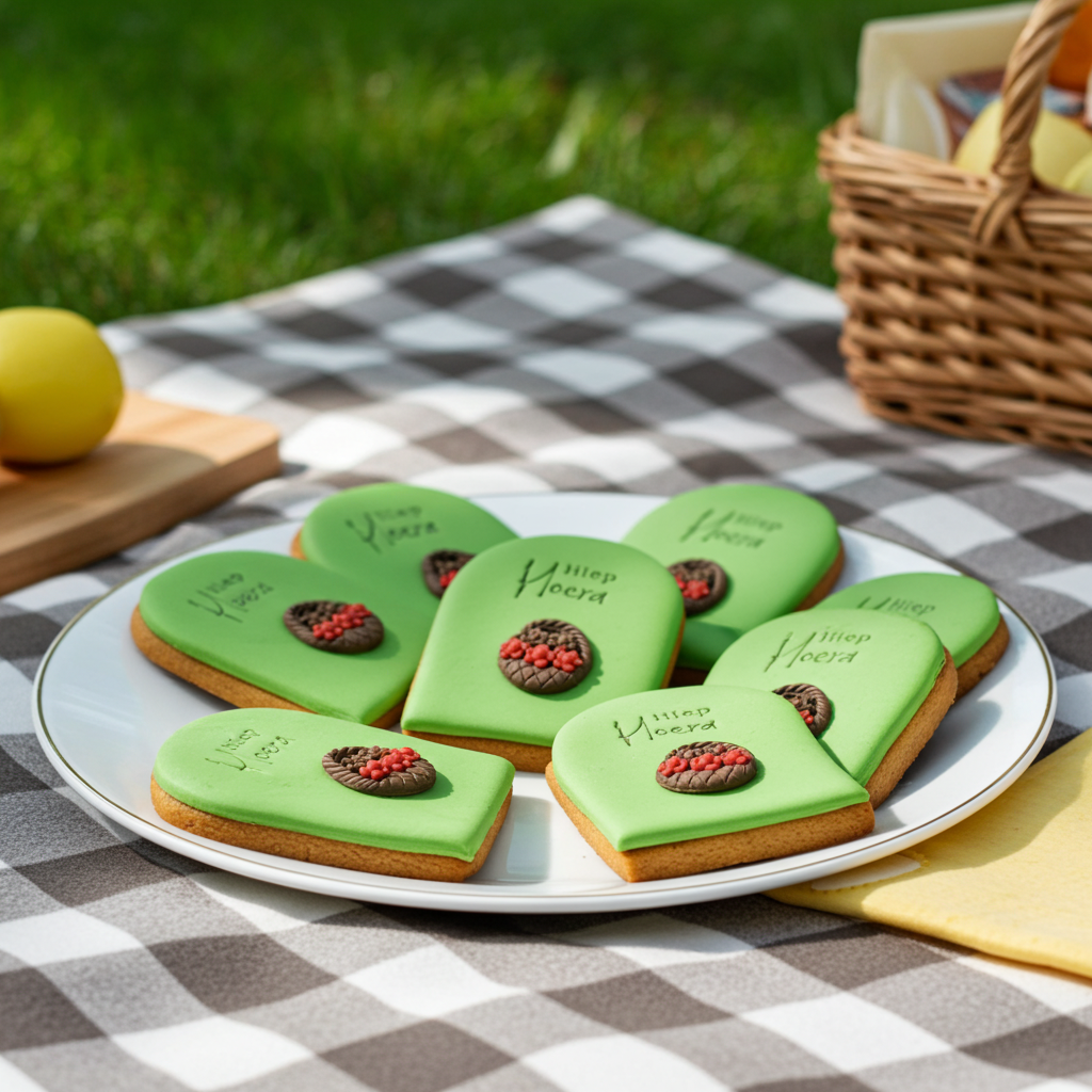 fondant koek hiep hoera boog
