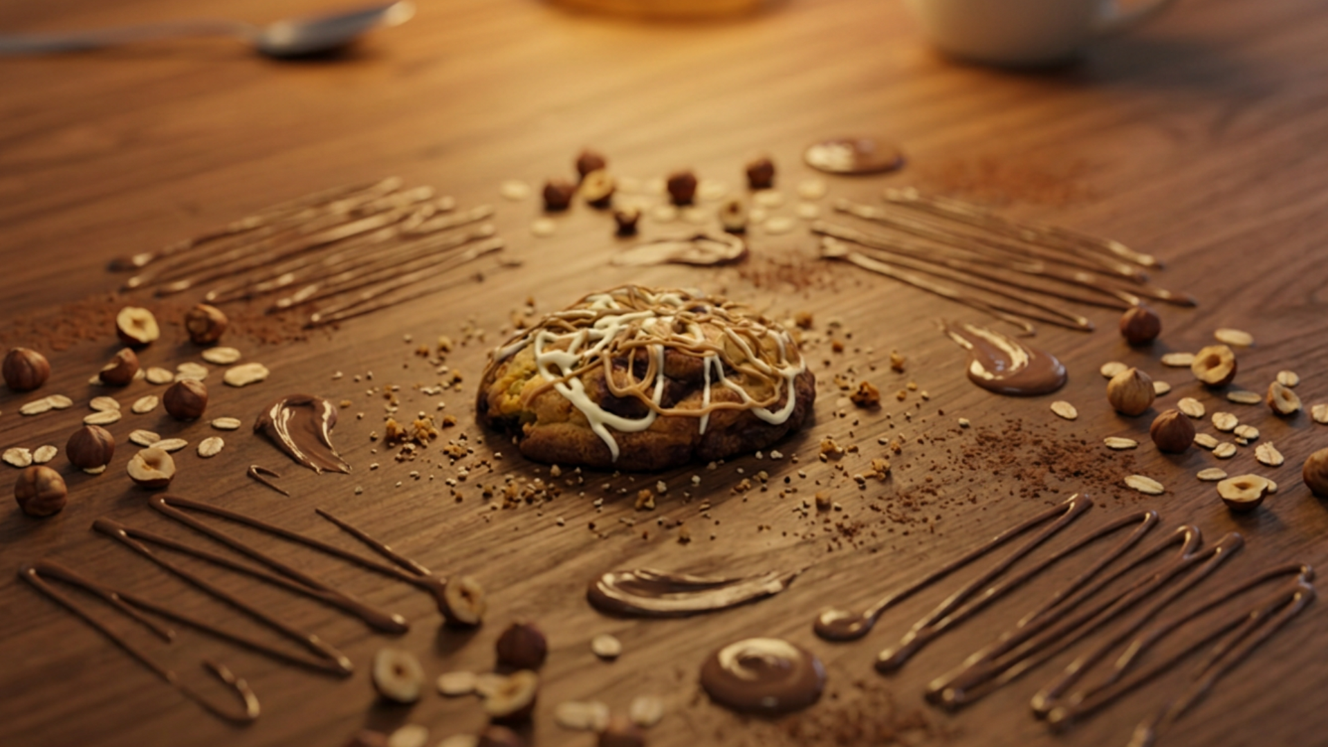 ny style cookie nutella