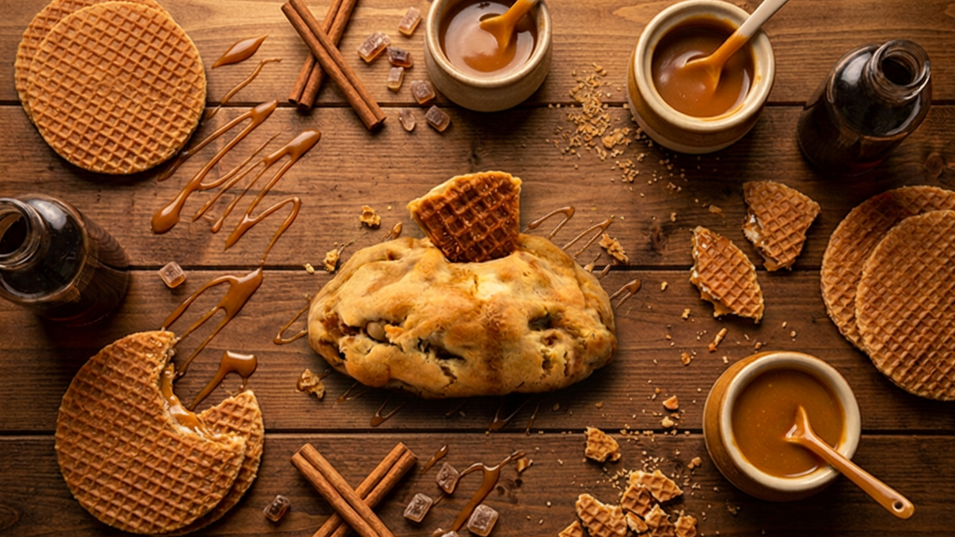 ny style cookie stroopwafel