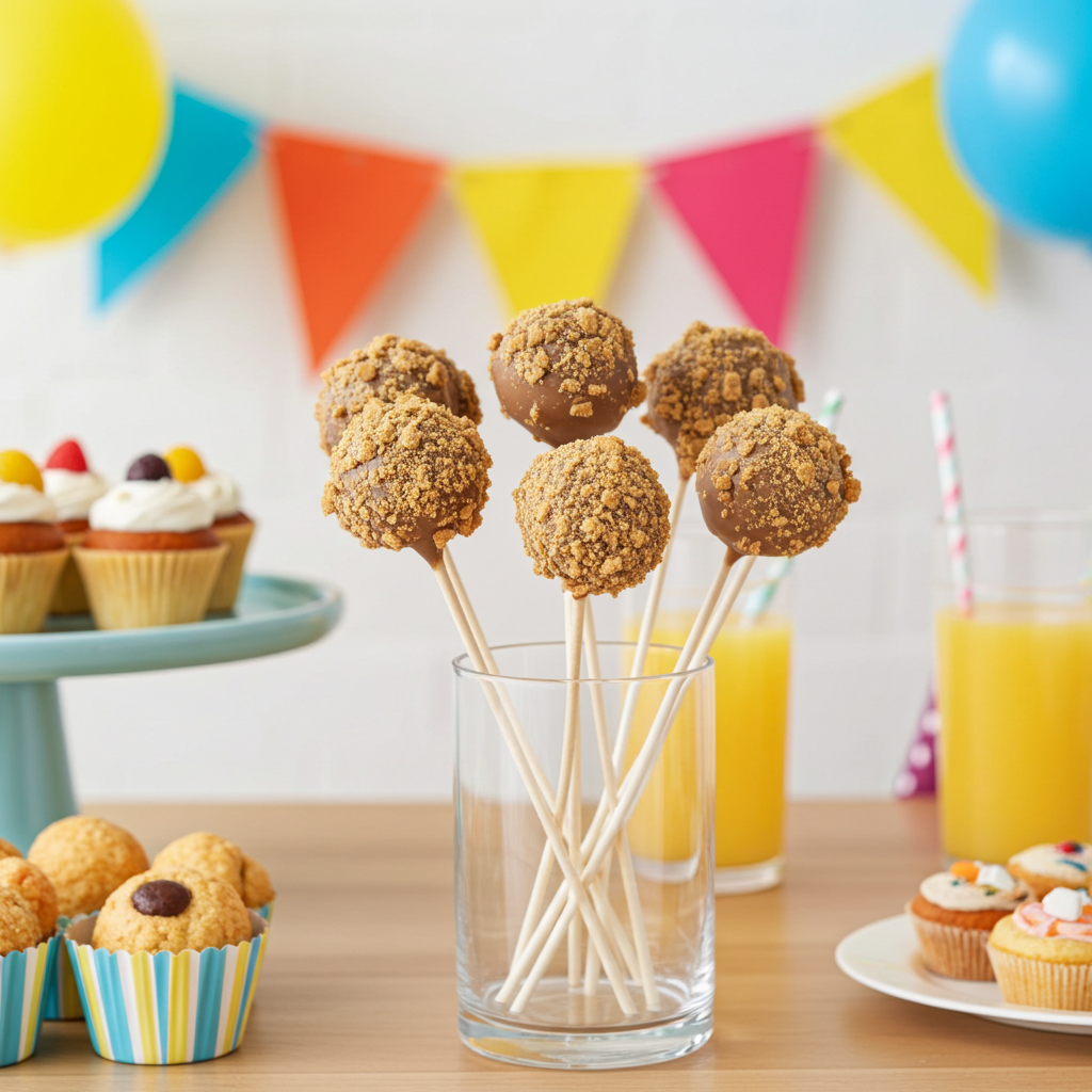 speculoos cake pop