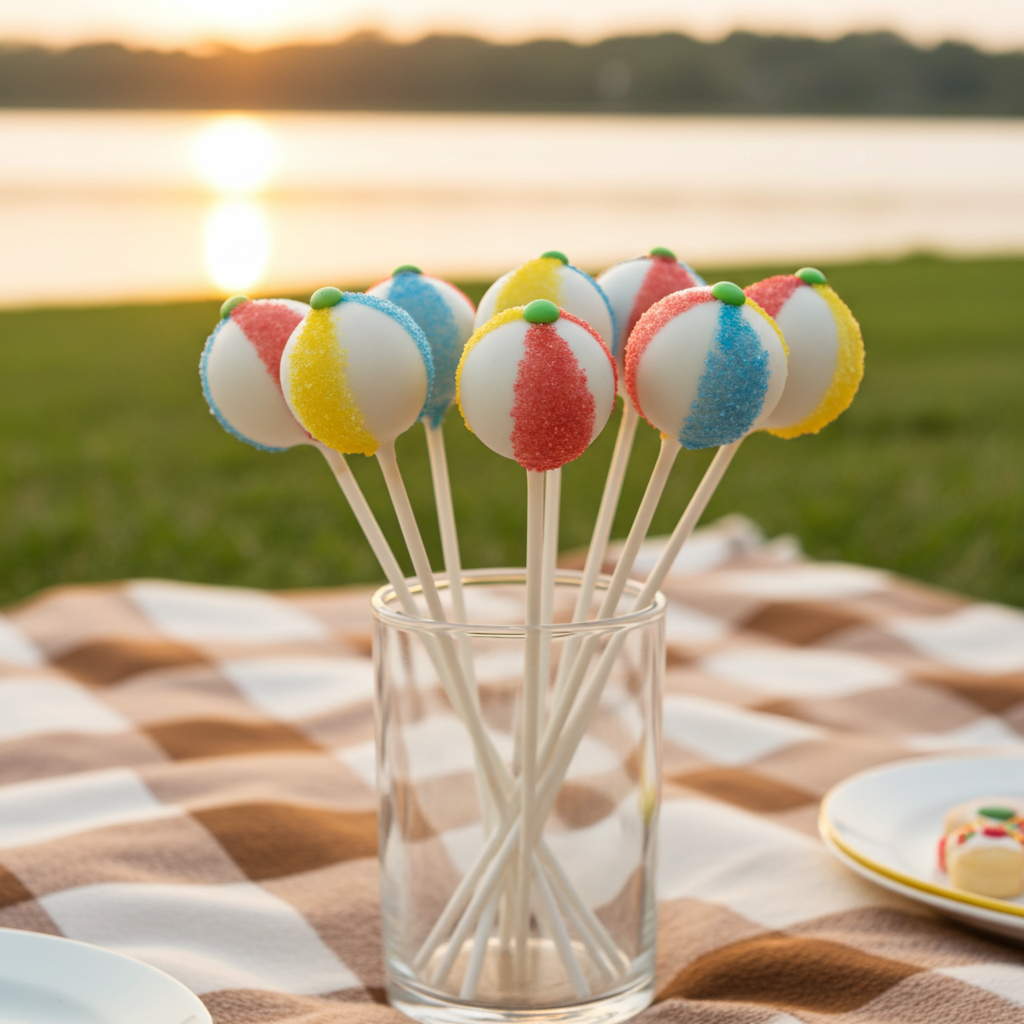 strandbal cakepops